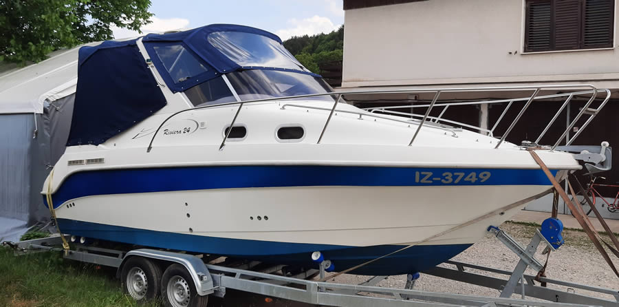 camper boat cover for riviera 24
