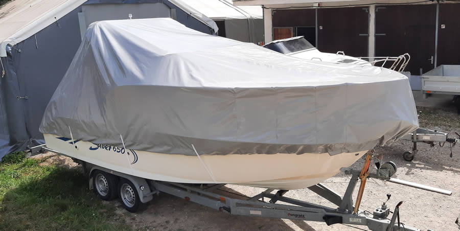 winter transport boat cover for saver 650